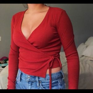 Maroon Top